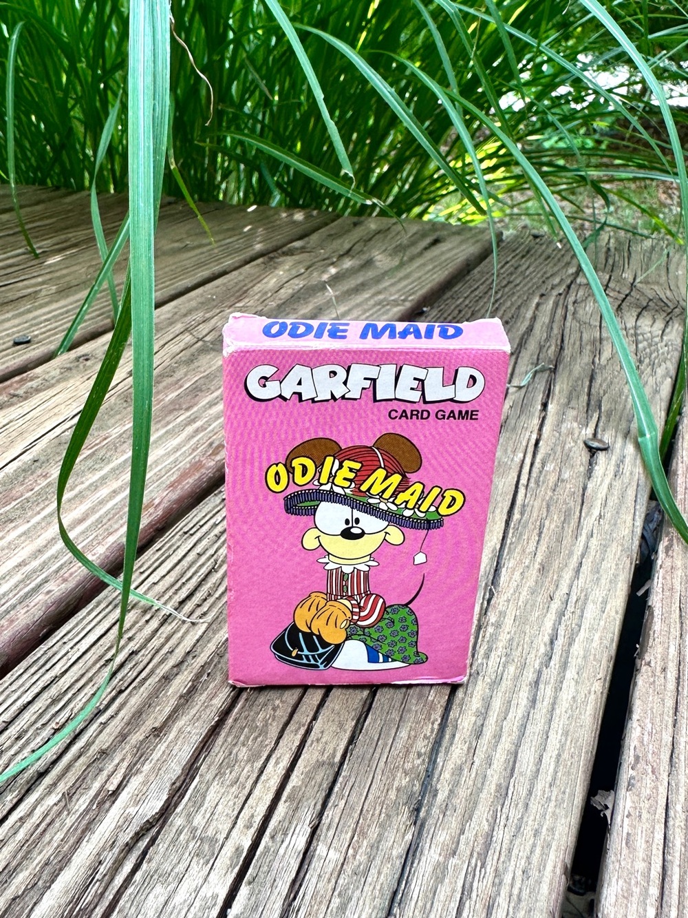 Vintage Garfield Odie Maid Card Game Complete Set of 37 Cards Plus Instructions